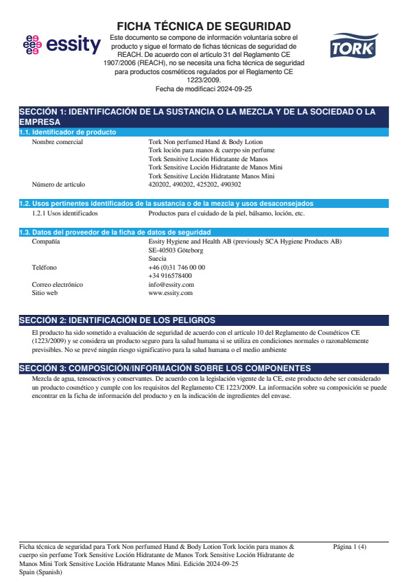 Safety Data Sheet
