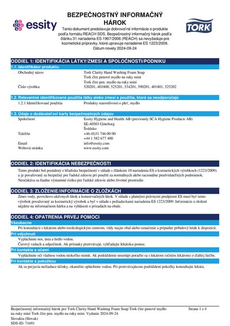 Safety Data Sheet