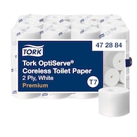 Papier toilette sans mandrin Tork OptiServe® - 2 épaisseurs