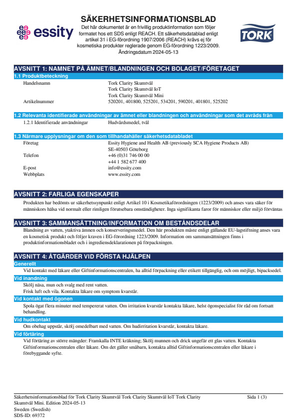 Safety Data Sheet