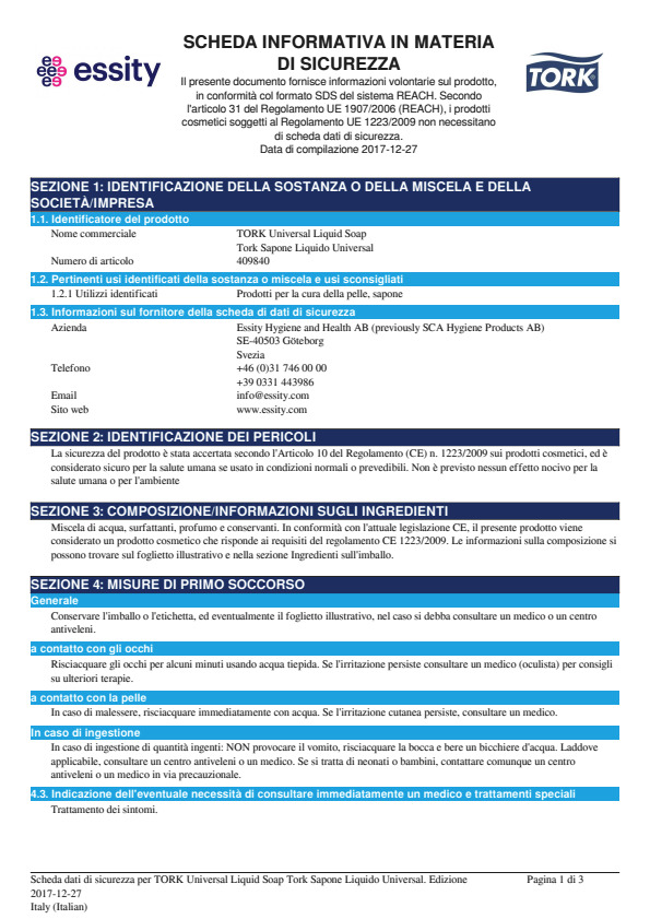 Safety Data Sheet