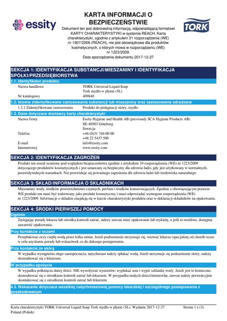 Safety Data Sheet