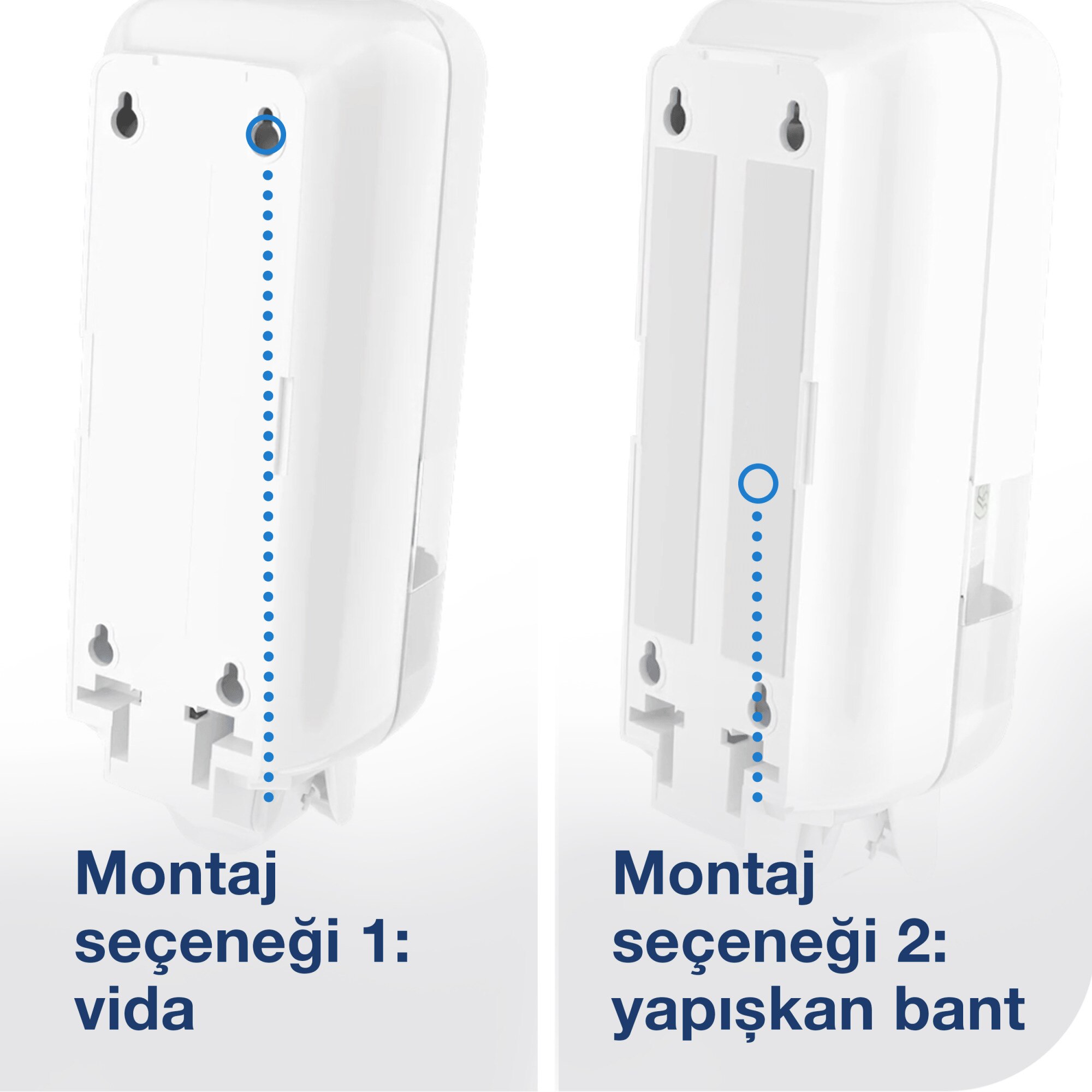 Tork Sabun ve Dezenfektan Dispenseri Beyaz S4