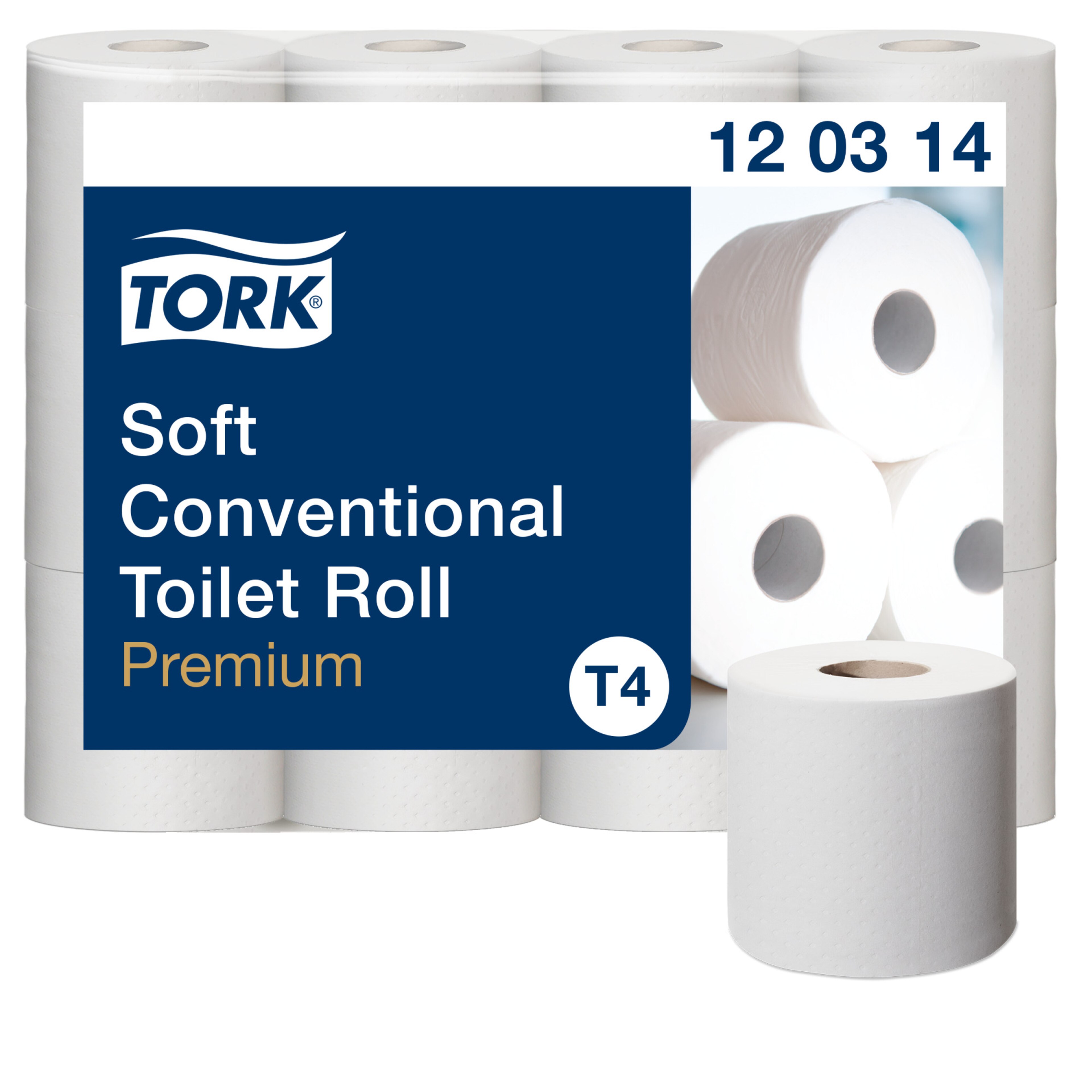 Tork Rotolo carta igienica tradizionale bianco T4