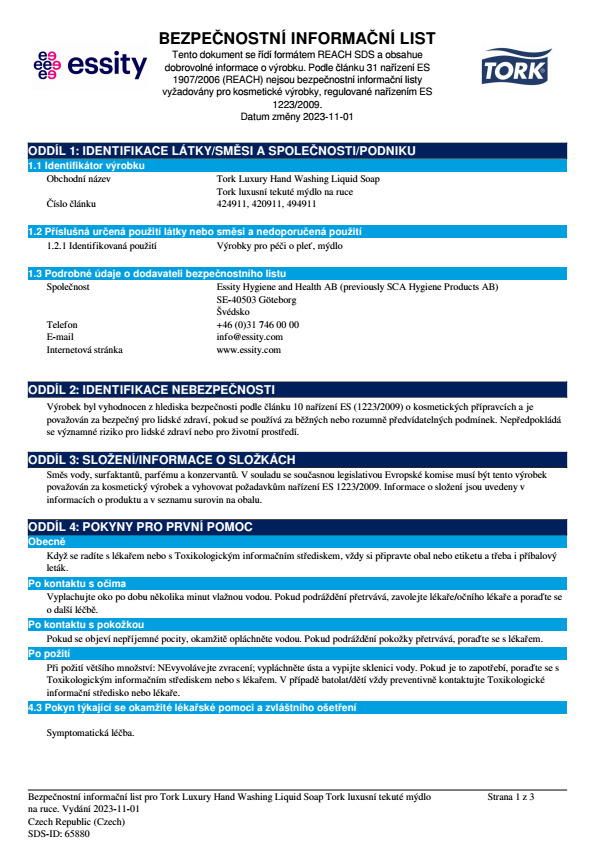 Safety Data Sheet