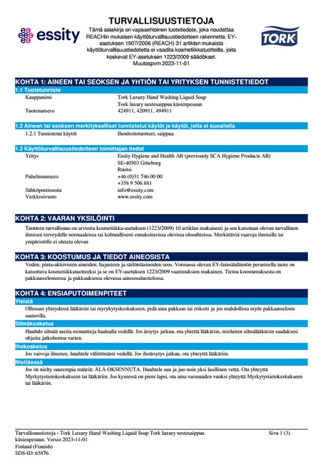 Safety Data Sheet
