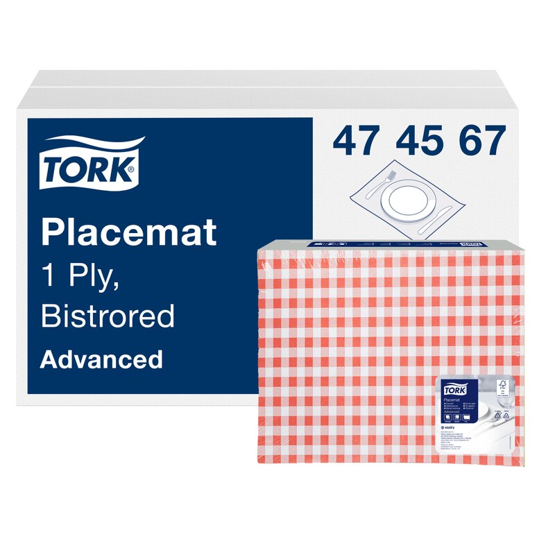 Tork Bistrored Tischset