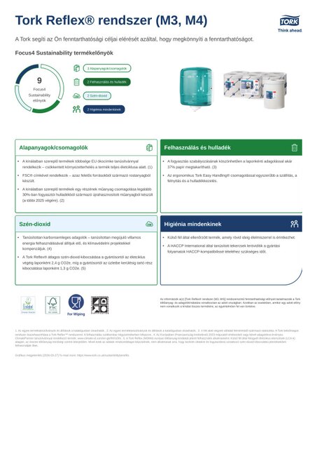 Fenntarthatósági termékadatlap