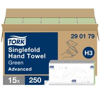 Tork Groene Singlefold Handdoek Advanced