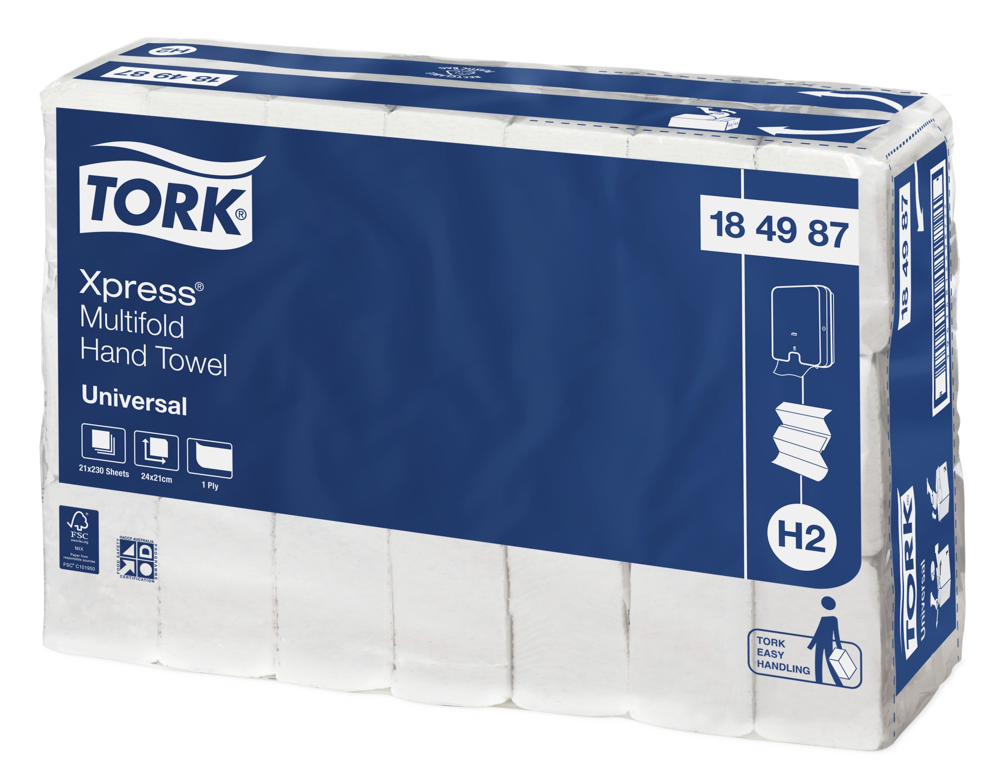 茶 ari*san Tork Xpress Multifold Hand Towel / Slimline | 184987 | Hand
