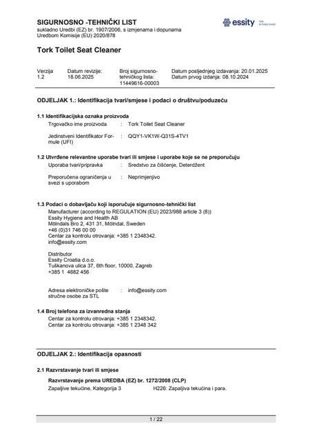 Safety Data Sheet