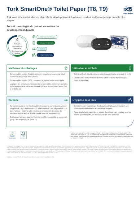 Fiche produit Développement durable