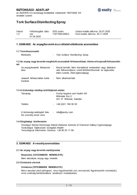 Safety Data Sheet