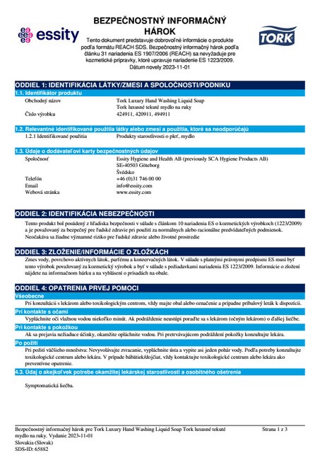Safety Data Sheet