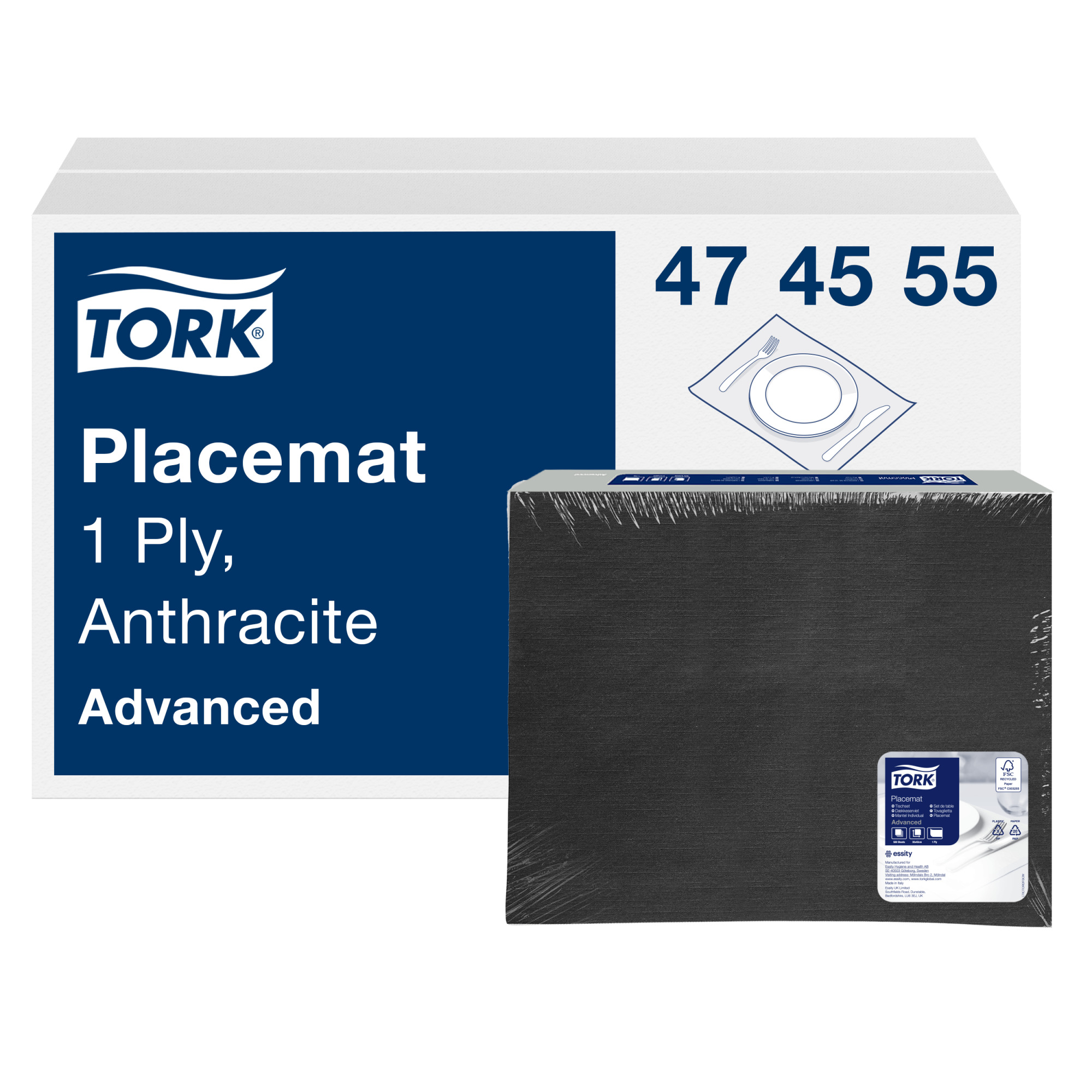 Tork Anthracite Χάρτινο σουπλά