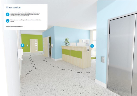 3D image of resident room