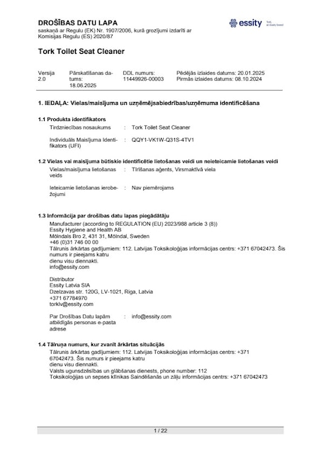 Safety Data Sheet