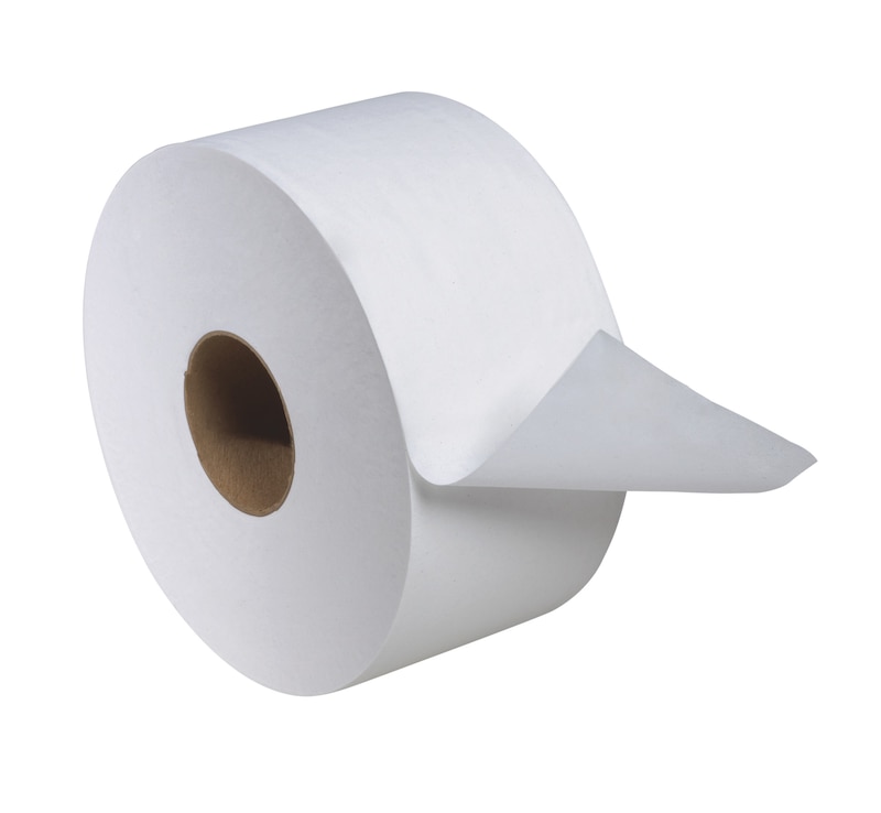 K0195, Rouleau de papier toilette, lot de 12, 2 plis