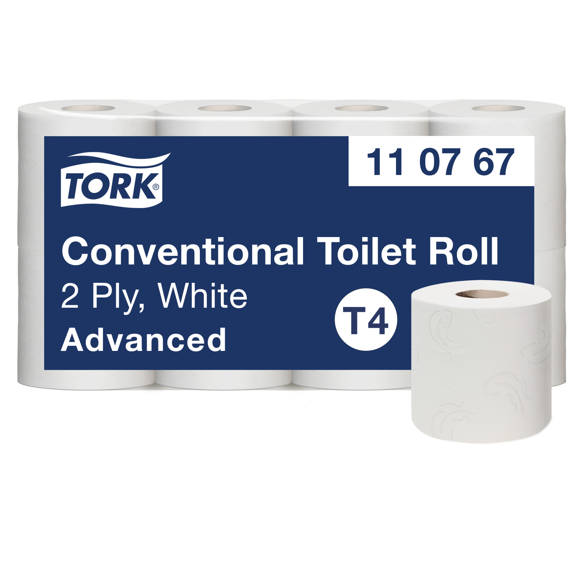 Tork Traditioneel Toiletpapier Wit T4