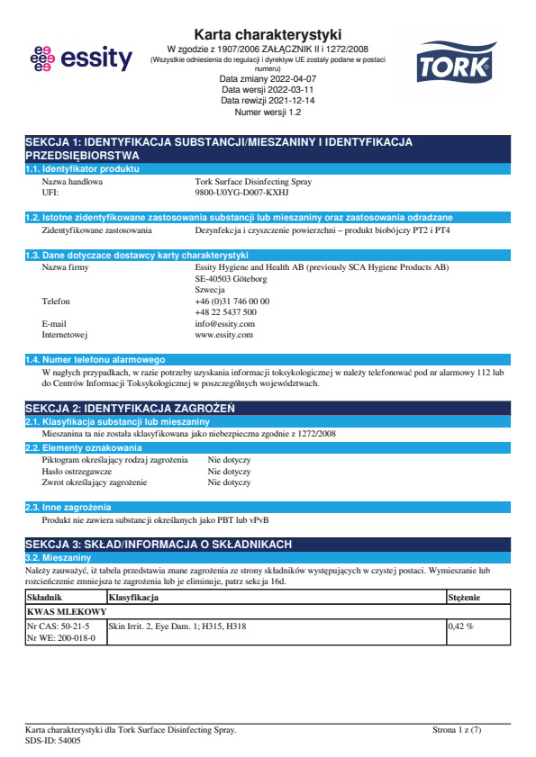 Safety Data Sheet