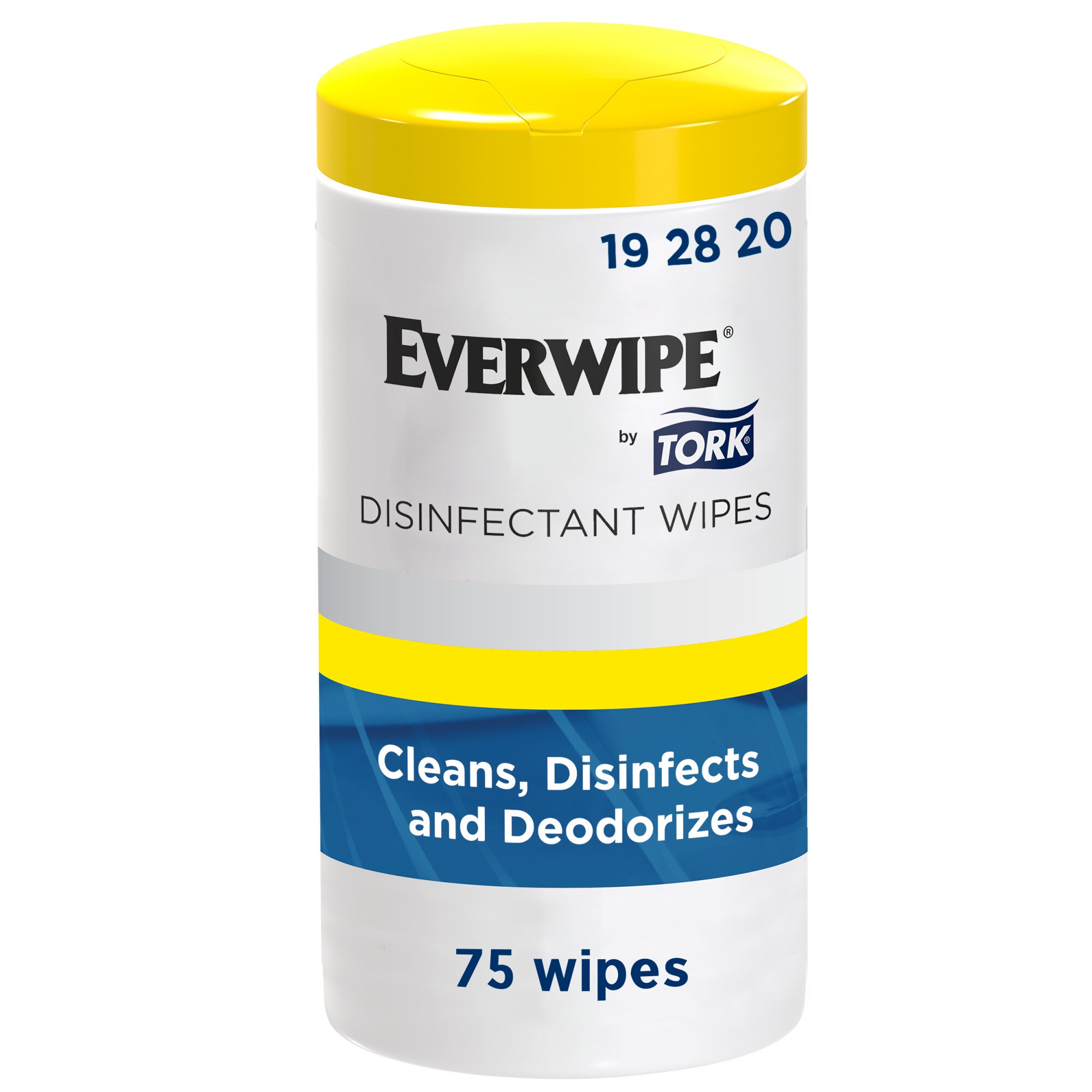Everwipe by Tork Disinfectant Wipe Canisters 6/75