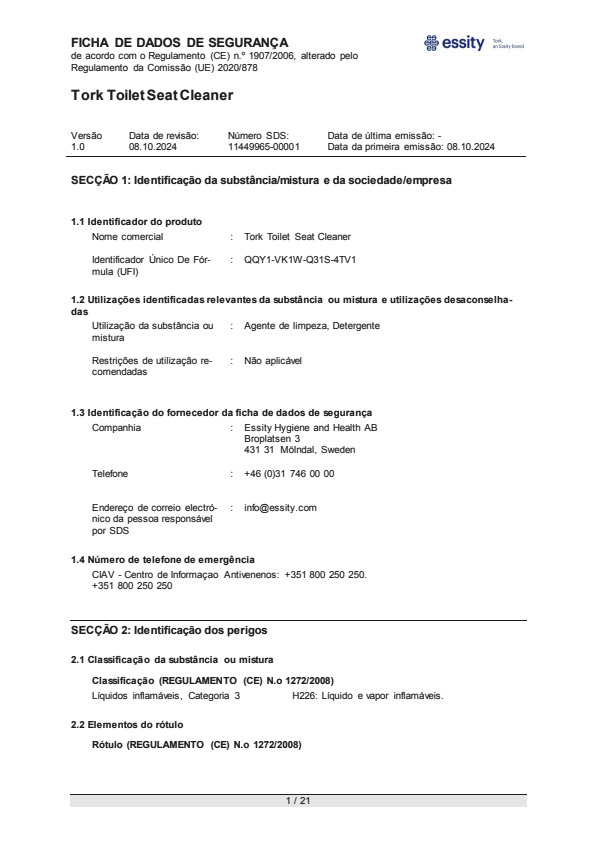 Safety Data Sheet