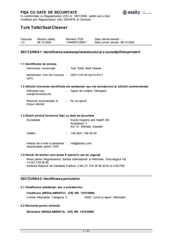 Safety Data Sheet