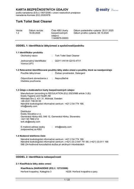 Safety Data Sheet