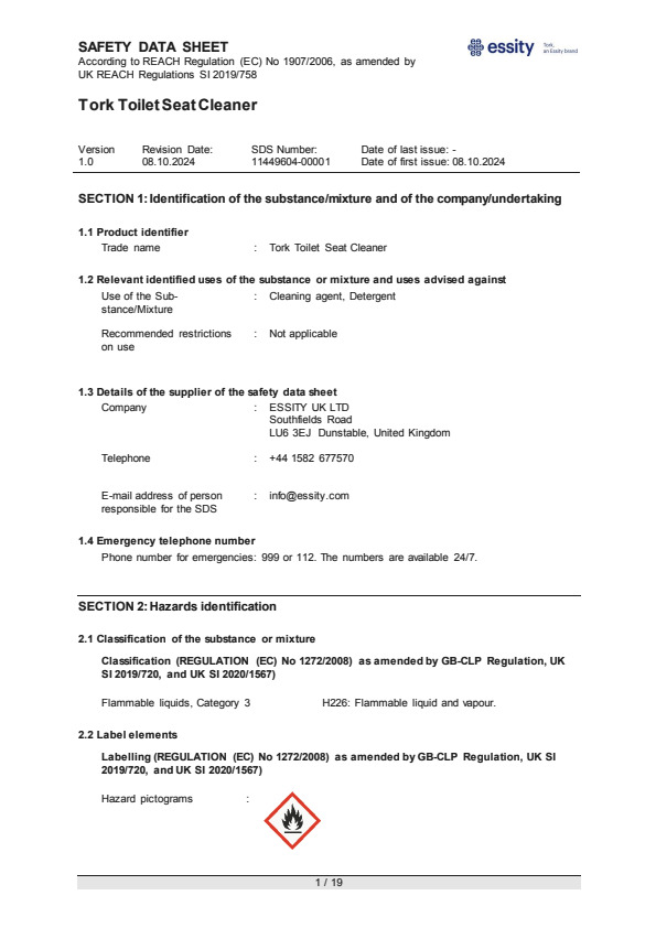 Safety Data Sheet