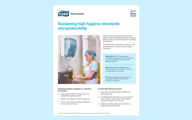 Optimise your facility for hygiene and productivity