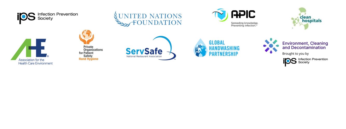 Et billede med logoer for forskellige organisationer