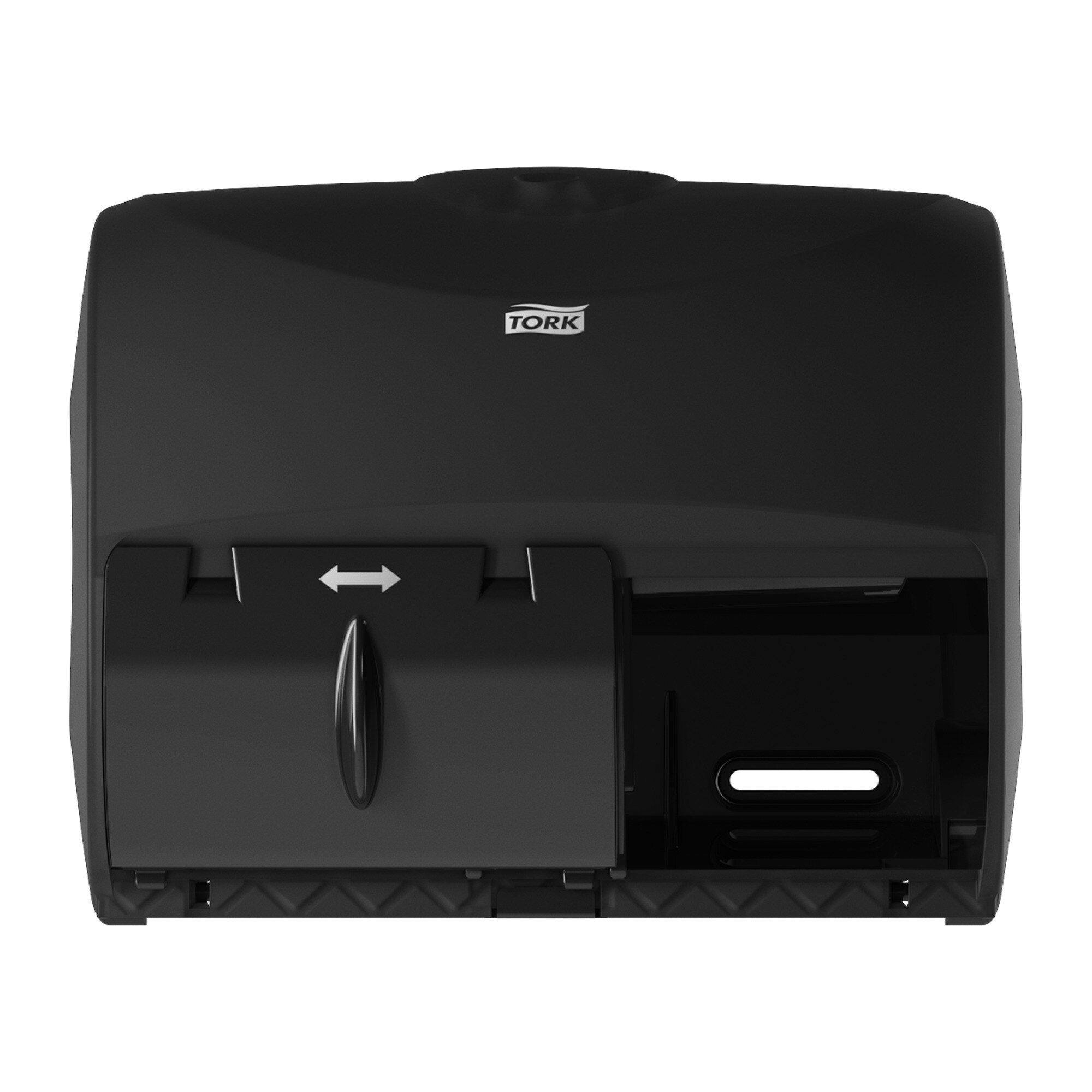Tork OptiCore® Twin Toilet Paper Roll Dispenser Black T11