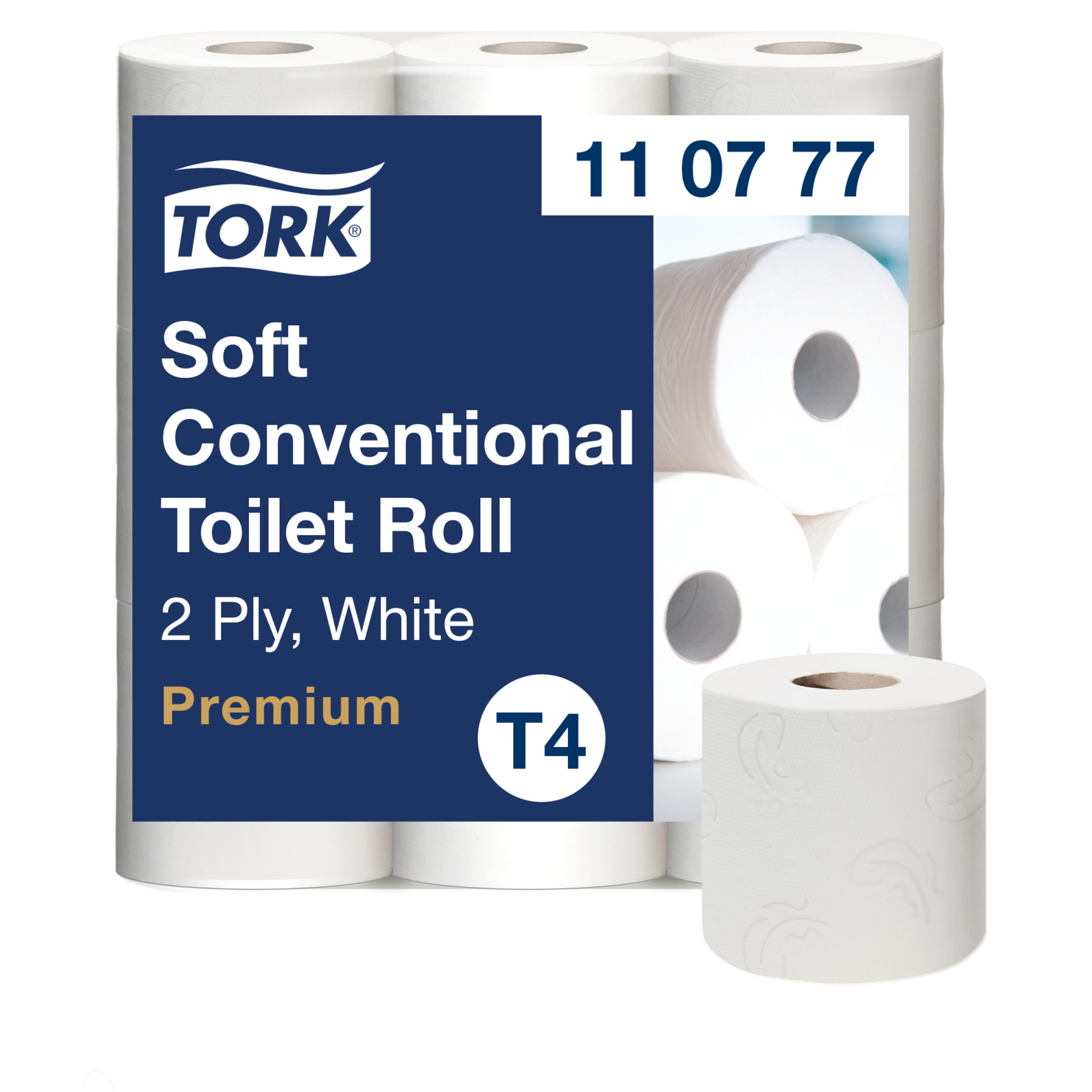 Tork Papier toilette rouleau traditionnel doux Premium