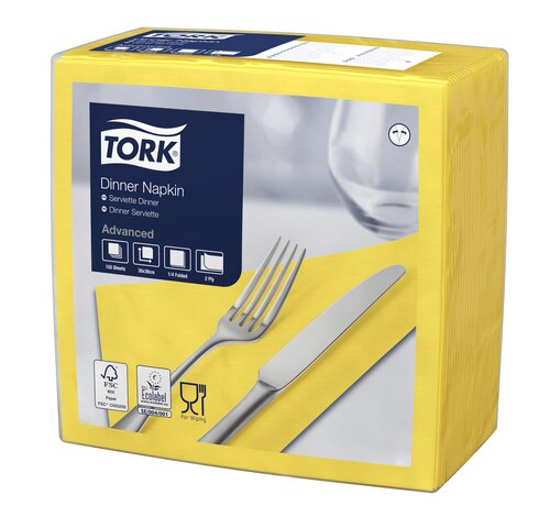 Tork Dinner Guardanapo Amarelo