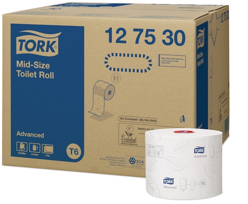 Tork Mid-size wc-paperi, Advanced