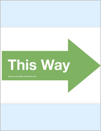 Green Arrow “This Way” 