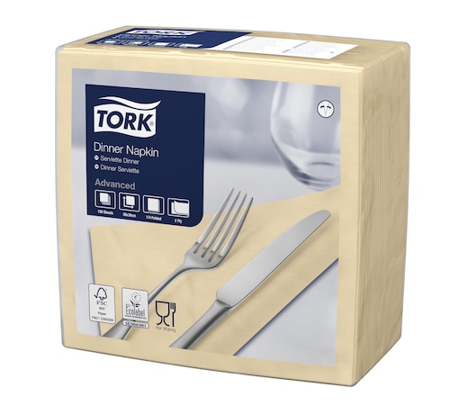 Tork Tovagliolo Dinner crema