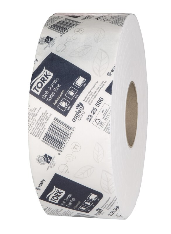 Tork Soft Jumbo Toilet Roll, 2325586, Toilet paper