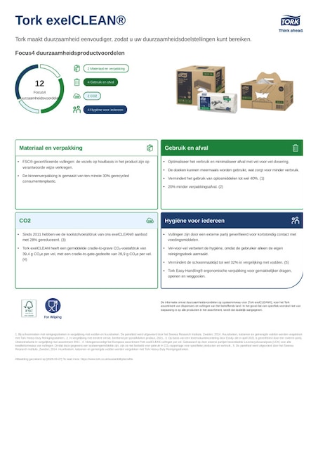 Sustainability-informatieblad