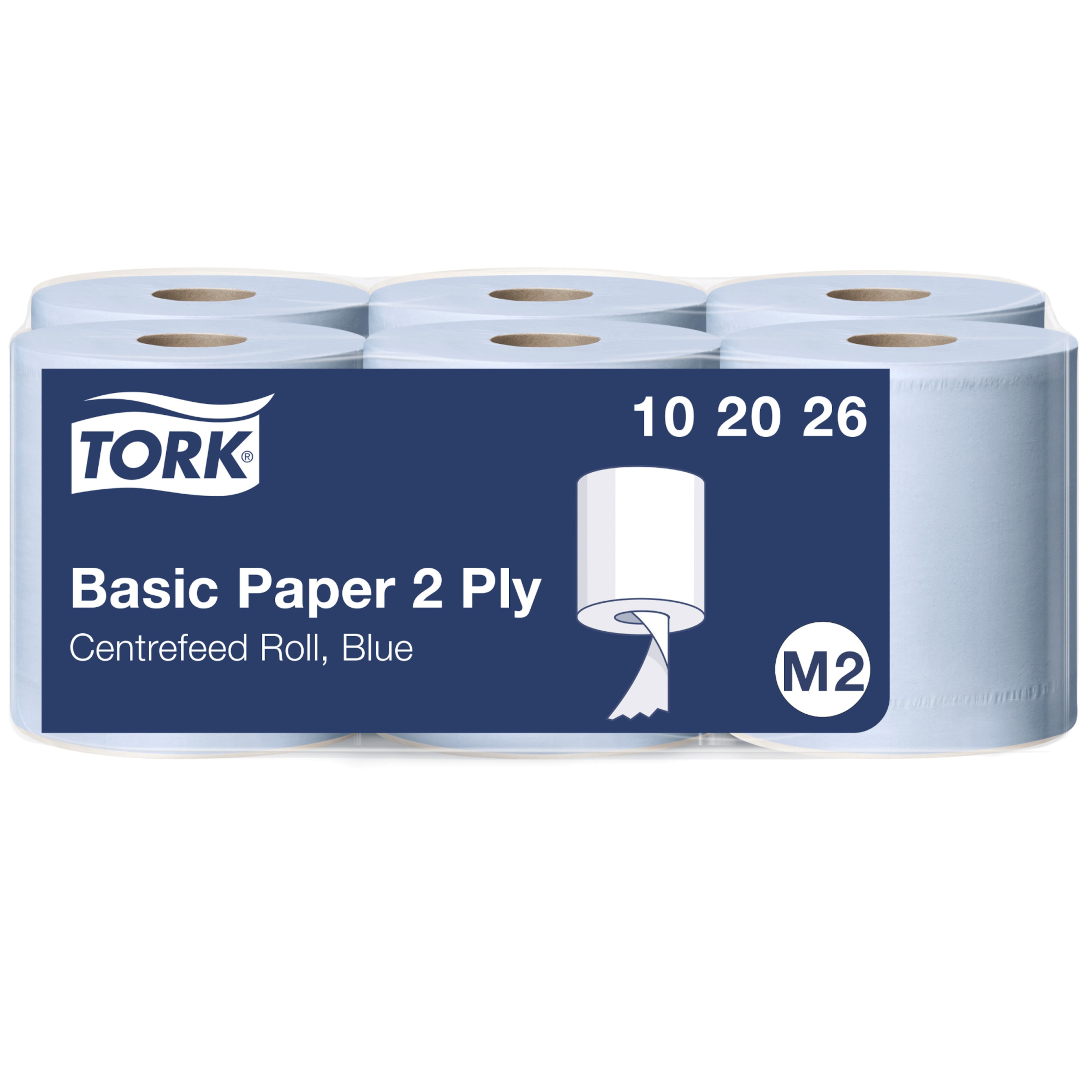 Tork Basic Blue Centrefeed 2 Ply M2