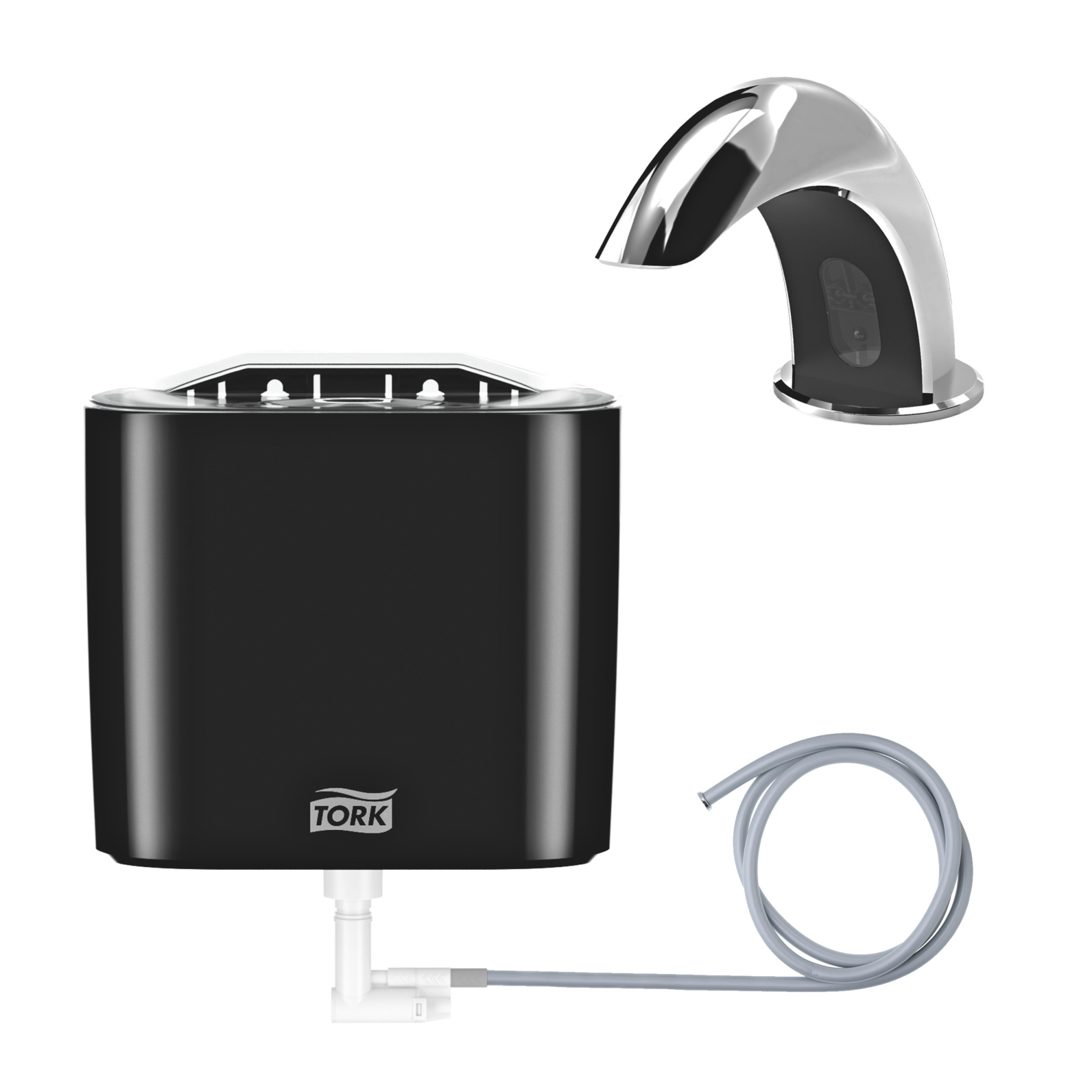 Tork Counter Mount Foam Soap Dispenser, Brushed Nickel