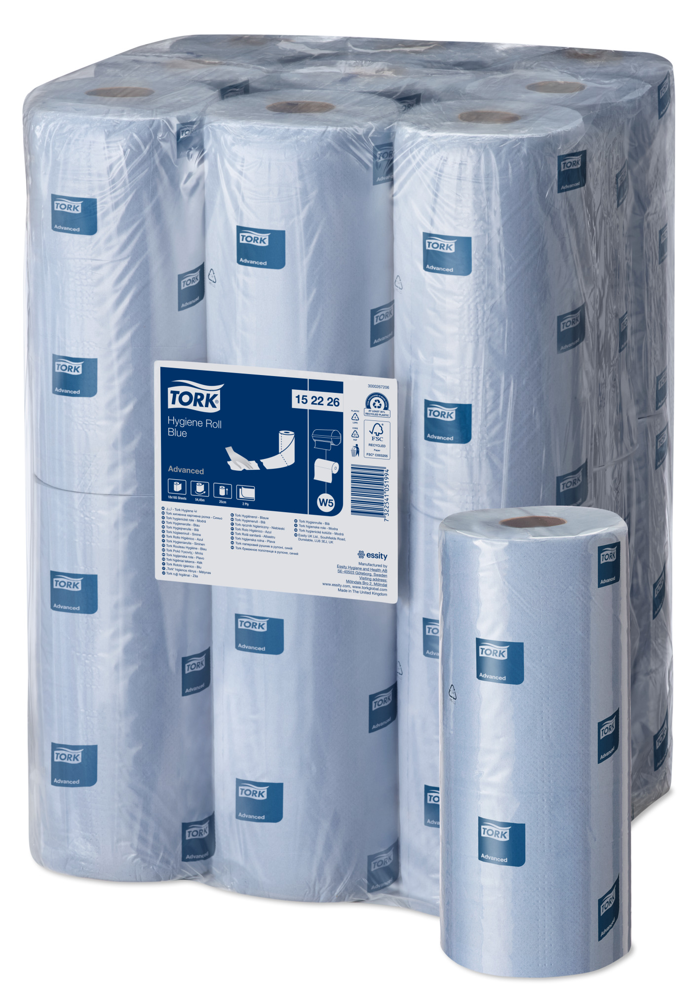 Tork Hygiene Roll Blue C1