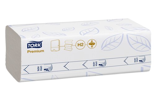 Tork Xpress Compressed Multifold Hand Towel, 3-panel