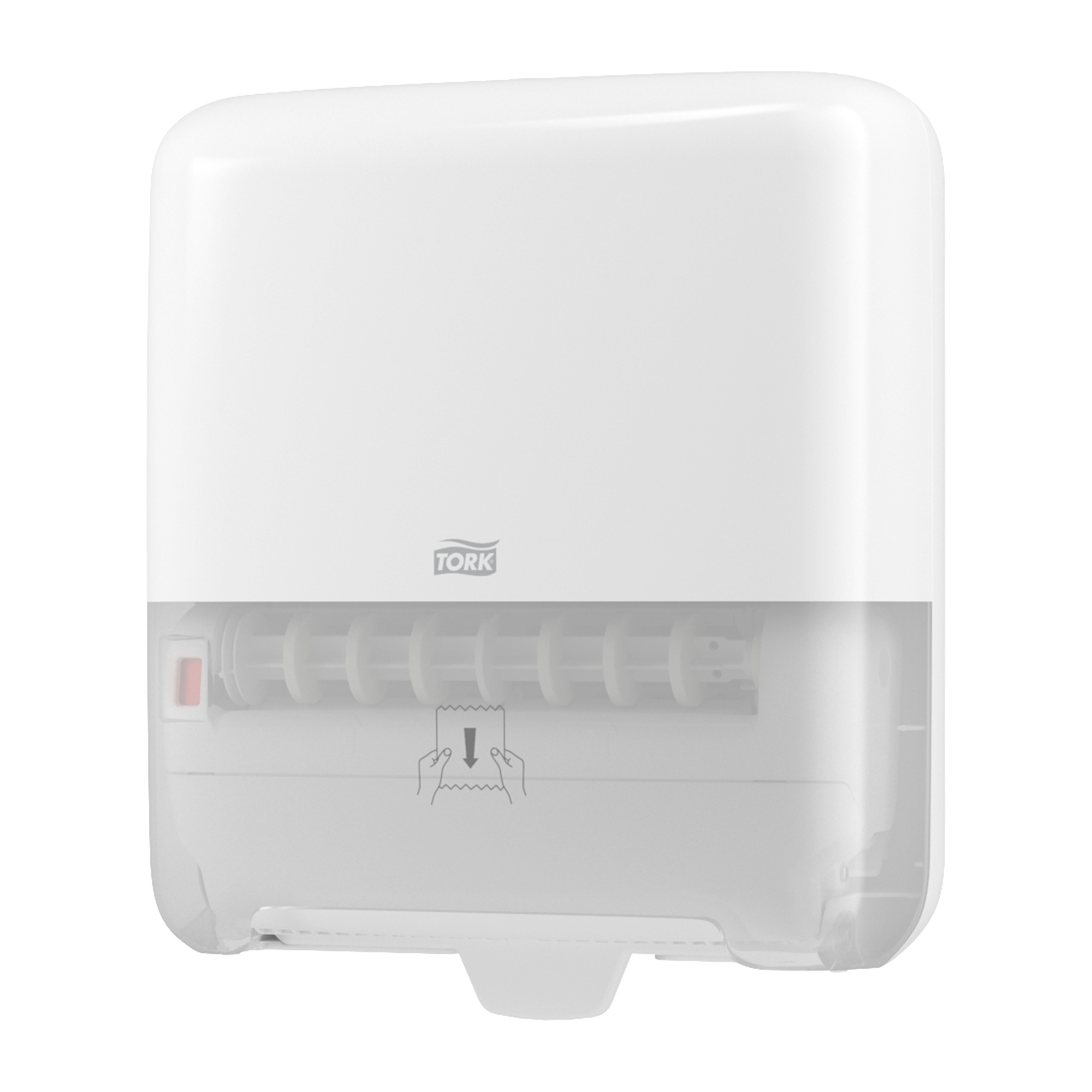 Tork Matic 461202 - Dispenser Elettronico Per Asciugamani Di Carta In Acciaio Inox, Con Sensore, Erogazione Singola, Image Design