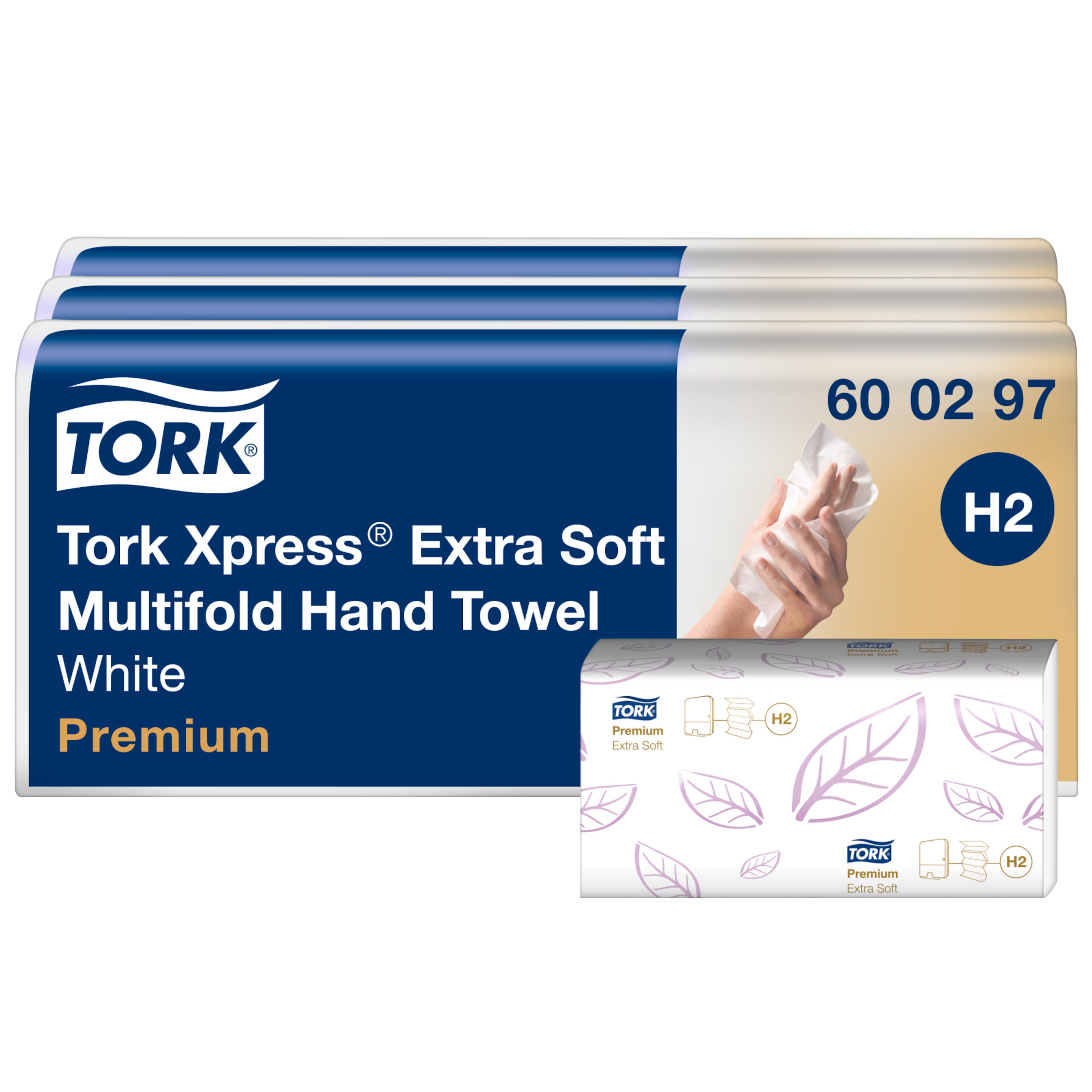 Tork Xpress® Multifold käsipyyhe valkoinen H2