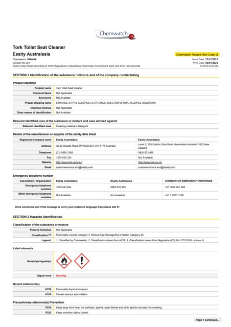 Safety Data Sheet