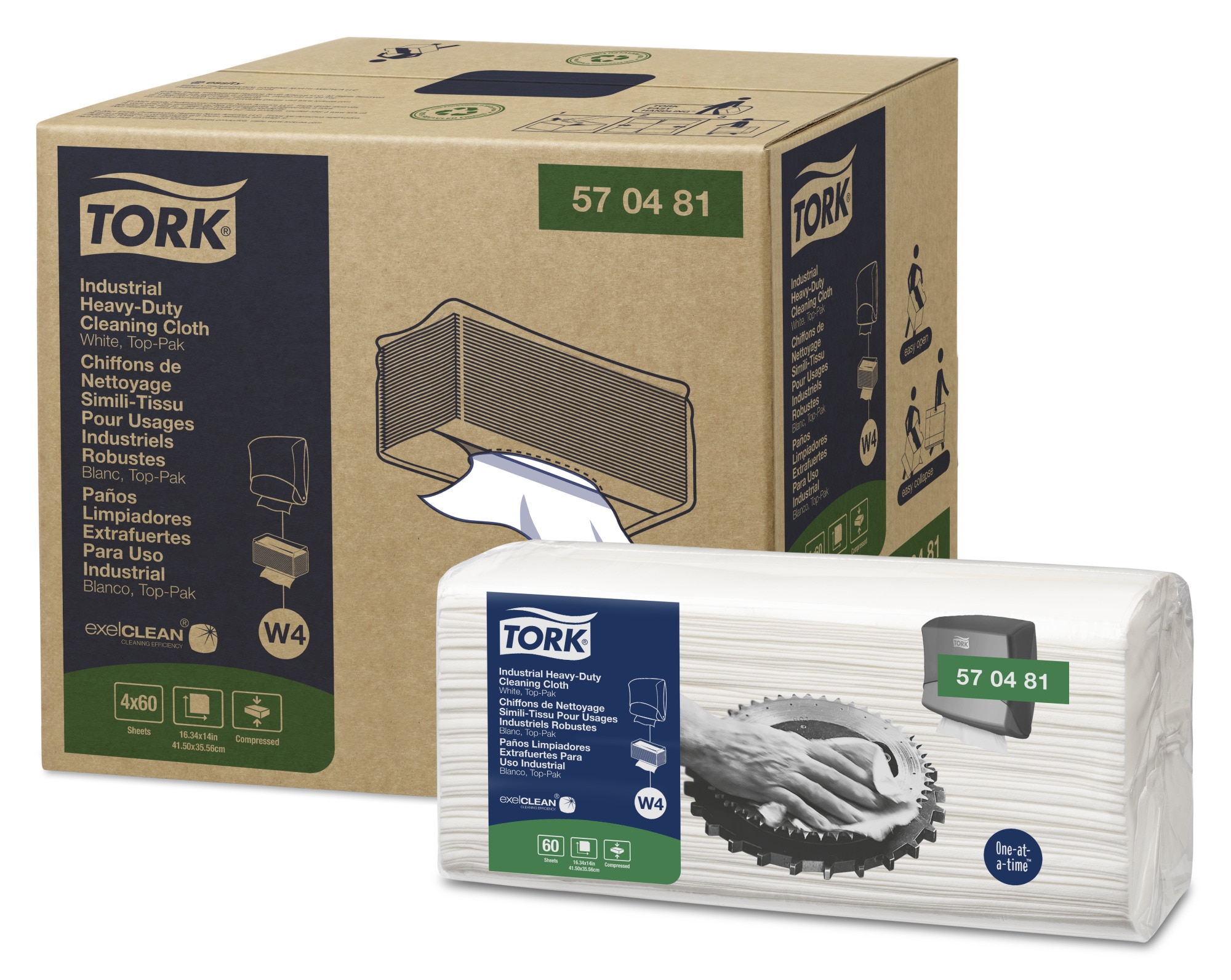 Tork-Industrial-Heavy-Duty-Cleaning-Cloth | 570481 | Wipers and