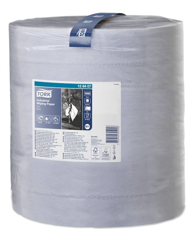 Tork Industrial Wiping Paper, 128407, Wipers and cloths, Refill