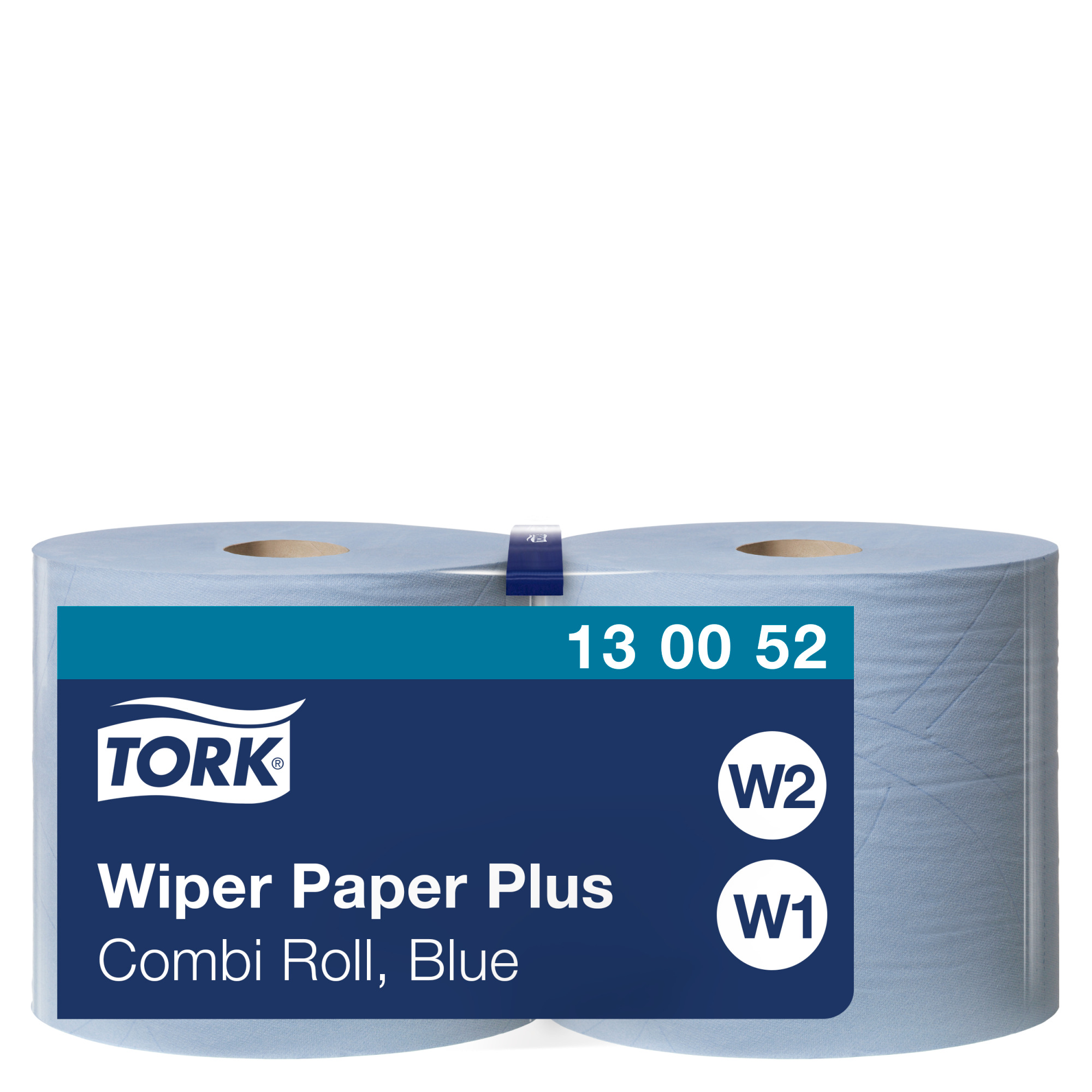 Tork czyściwo papierowe Plus, niebieskie W1/2