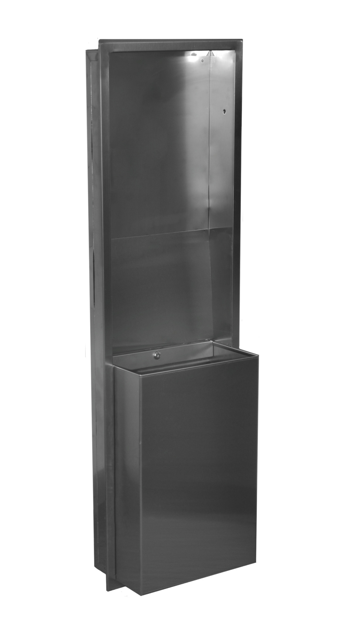 Structure encastrée Tork avec corbeille Acier inoxydable H1/H11